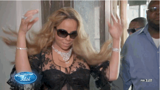 American Idol GIF, Mariah Carey, Nicki Minaj American Idol GIF, Mariah Carey, Nicki Minaj
